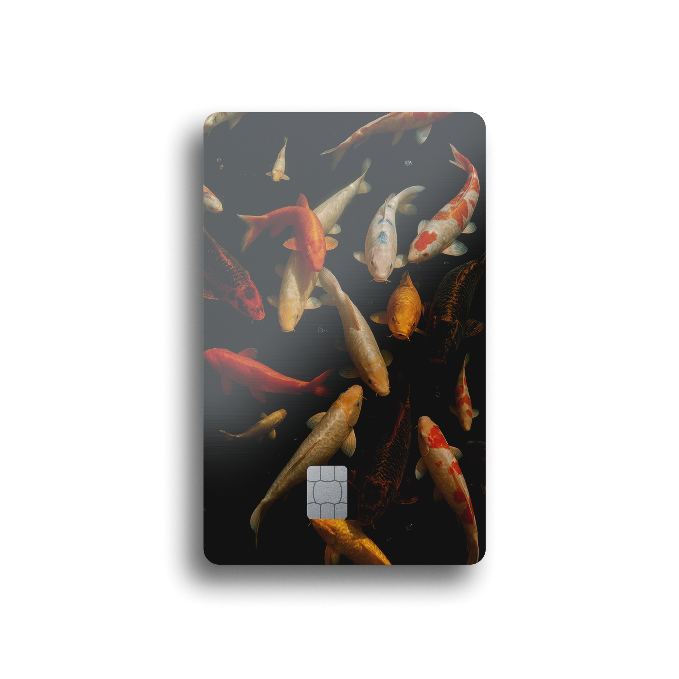 Golden Koi Pond Card Skin